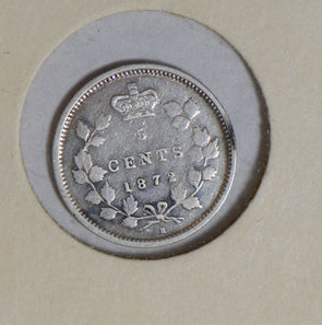 Canada 1872 5 Cents CA0291 combine shipping