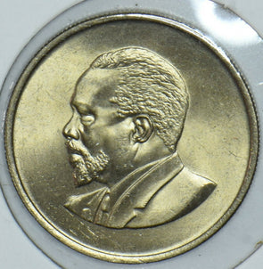 Kenya 1966 Mzeejomo Kenyatta 50 Cents Lions animal First President Of Kenya 1915