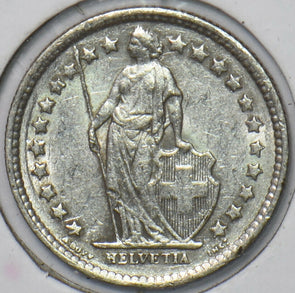 Switzerland 1963 1/2 Franc 194736 combine shipping