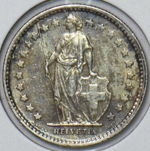 Switzerland 1958 1/2 Franc 151235 combine shipping