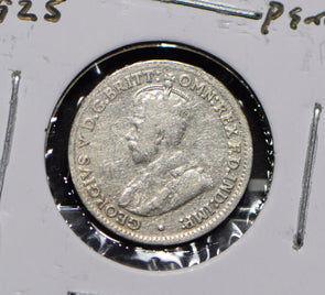 Australia 1925 3 Pence Kangaroo animal Moorhen  191221 combine shipping