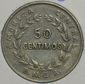 Costa Rica 1937 50 Centimos 196252 combine shipping