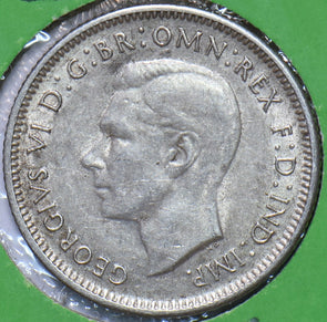 Australia 1943 S Shilling Merino ram animal 150801 combine shipping