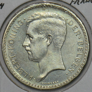 Belgium 1934 20 Francs 296759 combine shipping