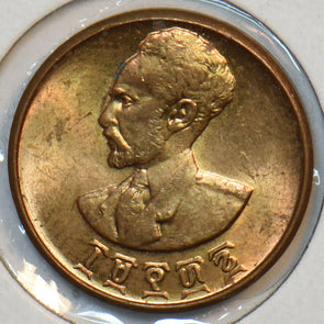 Ethiopia 1936 Cent Lion animal 196054 combine shipping
