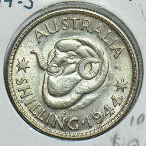 Australia 1944 S Shilling Ram animal 197973 combine shipping