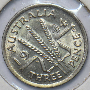 Australia 1944 S 3 Pence 902722 combine shipping
