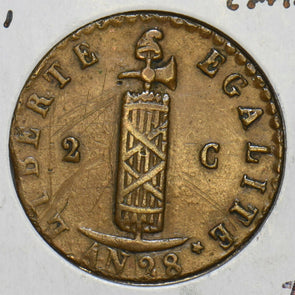 Haiti 1831 2 Centimes H0207 combine shipping