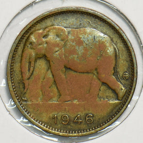 Belgium Congo 1946 Franc Elephantanimal 197878 combine shipping