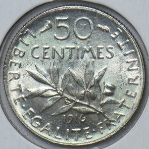 France 1916 50 Centimes 294197 combine shipping