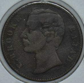 Sarawak 1879 1/2 Cent 290825 combine shipping