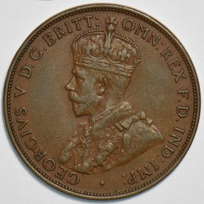 Australia 1933 Penny 240756 combine shipping