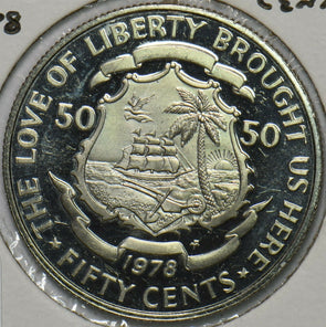 Liberia 1978 50 Cents 152534 combine shipping
