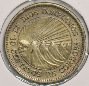 Nicaragua 1954 10 Centavos 199066 combine shipping