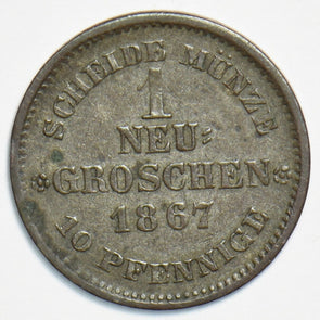 German States 1867 10 Pfennig 197486 combine shipping