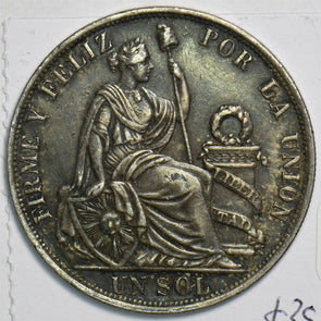 Peru 1891 Sol 491385 combine shipping