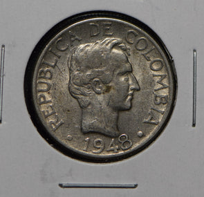 Colombia 1948 20 Centavos  290304 combine shipping