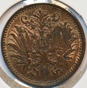 Austria 1894 Heller Eagle animal 193407 combine shipping