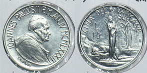 Vatican 1969 10 Lire 241068 combine shipping