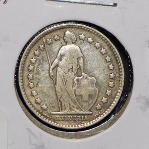 Switzerland 1909 1/2 Franc  900748 combine shipping