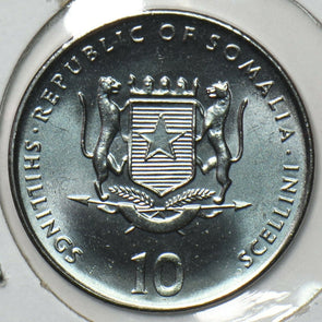 Somalia 2000 10 Shillings Rat animal Asian Astrology Series 190669 combine shipp