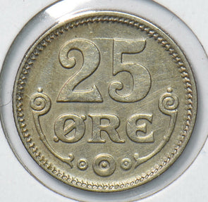 Denmark 1920 25 Ore 901846 combine shipping