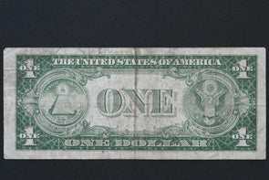 US 1935 A $1 VG-F Silver Certificates North Africa Yellow Seal FR#2306 RN0082 co