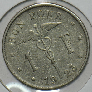 Belgium 1923 Franc 151956 combine shipping