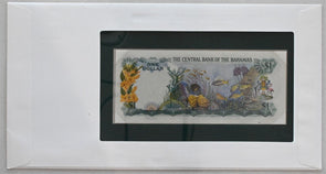 Bahamas 1981 Dollar Bank of all nations. 25 Cents stamp canc RC0572 Fish combine