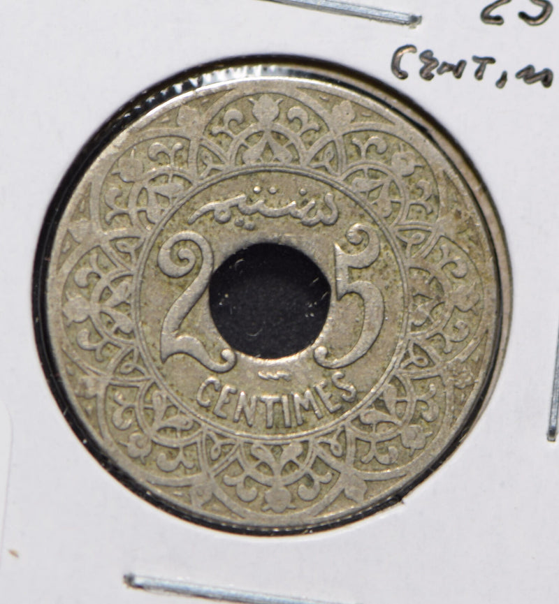 Morocco 1921 ~24 25 Centimes  191687 combine shipping
