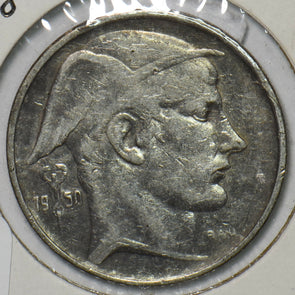 Belgium 1950 20 Francs Lion animal 195439 combine shipping