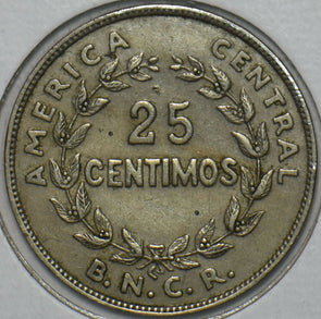 Costa Rica 1937 25 Centimos 196249 combine shipping