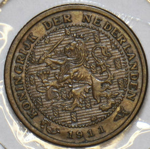 Netherlands 1911 1/2 Cent 152478 combine shipping
