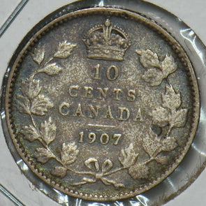 Canada 1907 10 Cents 903479 combine shipping