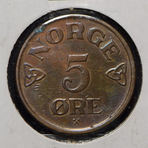 Norway 1957 5 Ore  900828 combine shipping
