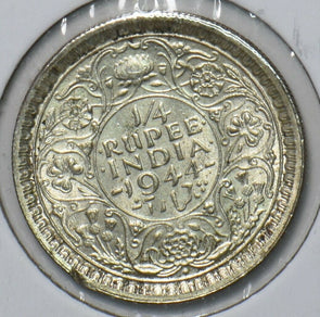 British India 1944 1/4 Rupee 295667 combine shipping
