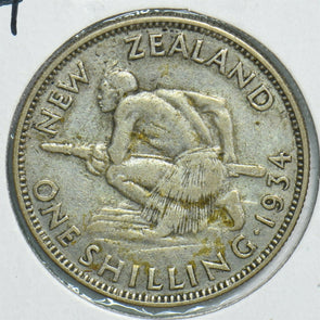New Zealand 1934 Shilling 0 240897 combine shipping