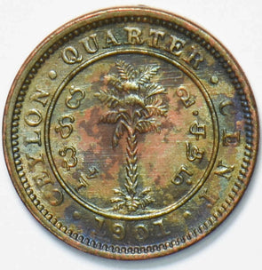 Ceylon 1901 Queen Victoria 1/4 Cent 192239 combine shipping