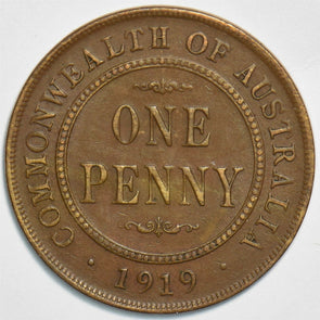 Australia 1919 Penny 298254 combine shipping