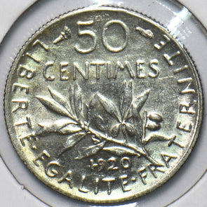 France 1920 50 Centimes 294375 combine shipping
