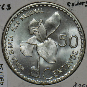 Guatemala 1963 50 Centavos 490734 combine shipping