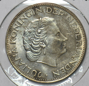 Netherlands 1964 2 1/2 Gulden 195313 combine shipping