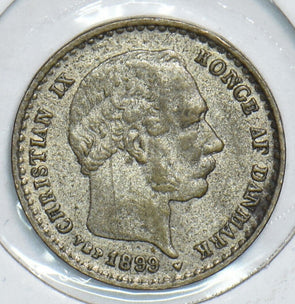Denmark 1899 10 Ore Porpoise 240952 combine shipping