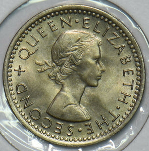 New Zealand 1963 3 Pence 196472 combine shipping