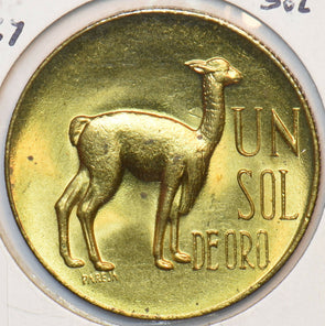Peru 1967 Sol Llama animal 195232 combine shipping