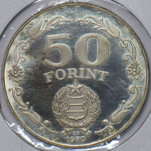 Hungary 1970 50 Forint 25th Anniversary of Liberation 295026 combine shipping