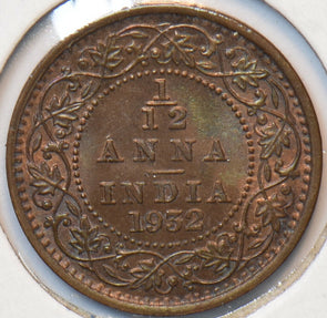 British India 1932 C 1/12 Anna 193022 combine shipping