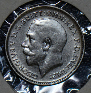 Great Britain 1914 3 Pence silver threepence 190192 combine shipping