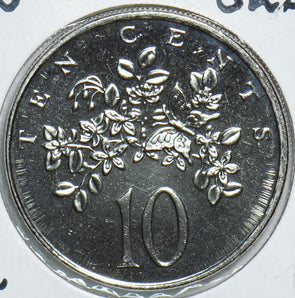Jamaica 1990 10 Cents Choice BU KM 470 904691 combine shipping