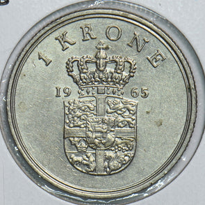 Denmark 1965 Krone 198263 combine shipping